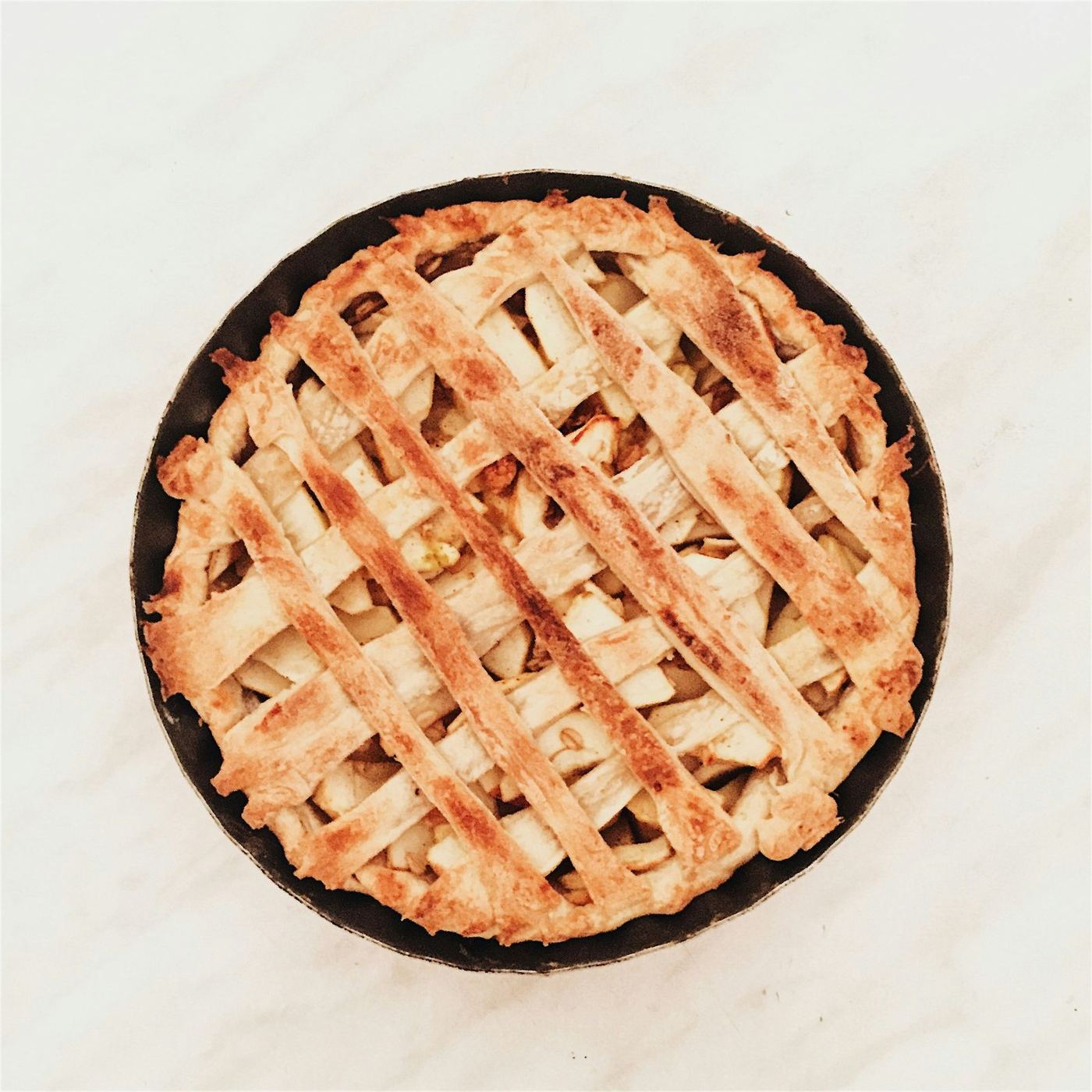 Lattice-top pie